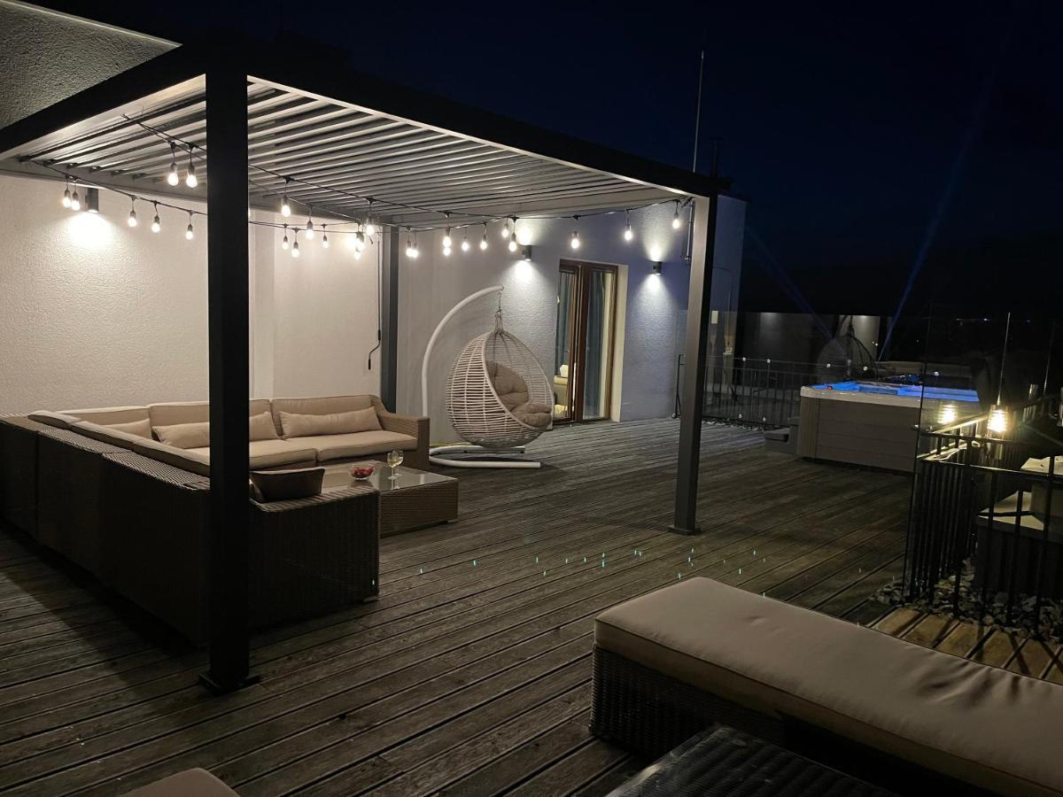 Sea View Penthouse Terrace Palanga Old Town Exterior foto