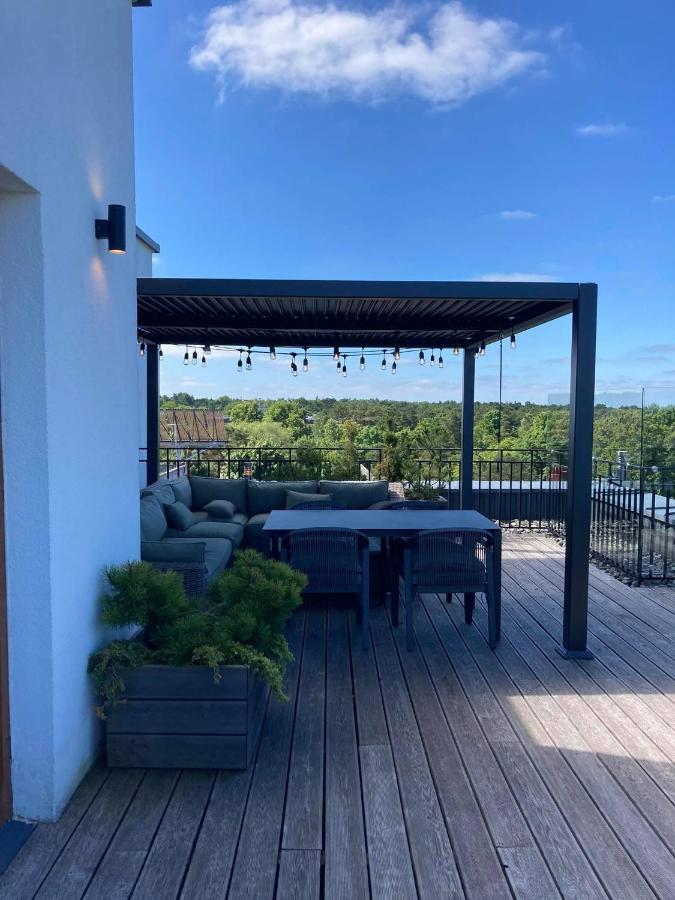 Sea View Penthouse Terrace Palanga Old Town Exterior foto