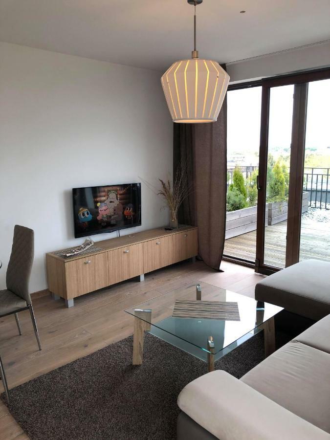 Sea View Penthouse Terrace Palanga Old Town Exterior foto